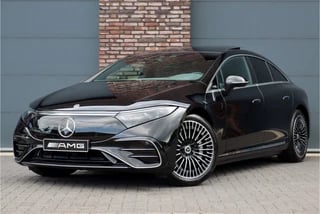 Mercedes-Benz EQS 580 4MATIC AMG Line 108 kWh | netto €80.500,- | Hyperscreen | Achterasbesturing | Airmatic | Exclusief Leder | MBUX Tablet | Massage | Stoelventilatie V+A | Distronic+ | Memory | Nekverwarming |