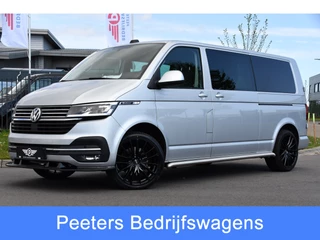 Volkswagen Transporter 2.0 TDI L2H1 30 DC Bulli Virtual, Adaptieve Cruise, Carplay, LED, Stoelverwarming, 199PK, Automaat, Sensoren, 2 x Schuifdeur, UNIEK!