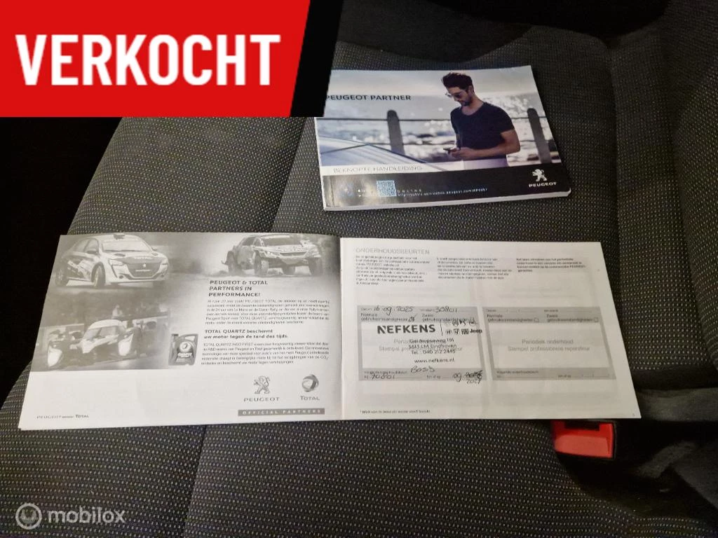 Hoofdafbeelding Peugeot Partner