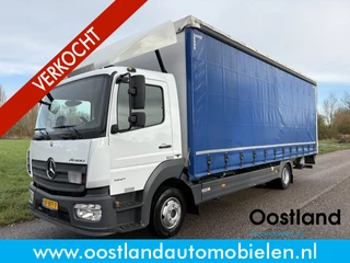 Mercedes-Benz Atego 1221 Euro6 BL Automaat / Airco / Cruise Control  / 3 zits / Schuifzeilen / Schuifdak / Laadklep