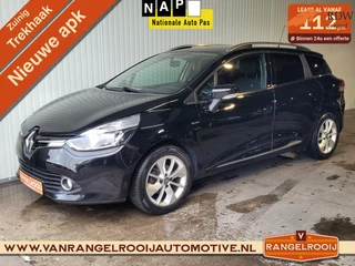 Renault Clio Estate 0.9 TCe Limited, trekhaak, airco, cruise, navi, 16" lmv
