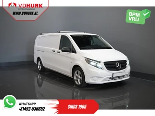 Mercedes-Benz Vito 119 CDI Aut. L3 BPM VRIJ! LED/ Standkachel/ Stoelverw./ Navi/ Carplay/ PDC/ Camera/ Trekhaak