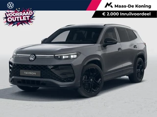 Hoofdafbeelding Volkswagen Tayron Volkswagen Tayron R-Line Edition 1.5 eHybrid 272 PK 6 versn. DSG · Black Style Pakket · Comfort Pakket Plus · Interieur Style Pakket · High-end geluidsysteem 'Harman Kardon' · trekhaak inklapbaar, met elektrische ontgrendeling, incl. aanhangermanoeuvreerhulp Trailer Assist · Voorraad OUTLET · Prijs is inclusief inruilpremie ·