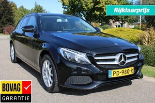 Hoofdafbeelding Mercedes-Benz C-Klasse Mercedes-Benz C-Klasse C 160 1.6i 129pk Estate Ambition ECC/Cruise/Navi/PDC/LED