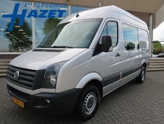 Volkswagen Crafter 35 2.0 TDI 143 PK L2H2 DUBBEL CABINE 7-PERSOONS + AIRCO / CRUISE / TREKHAAK
