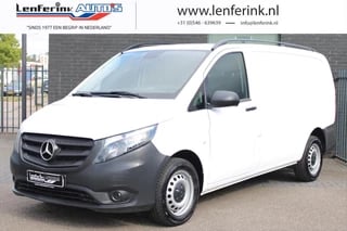 Mercedes Vito 116 CDI 163 pk Lang Navi, Camera, Trekhaak Airco, Achterklep, Cruise Control, DAB+