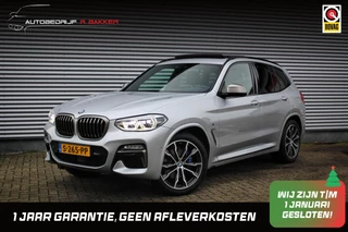 BMW X3 M40i xDrive High Executive // Pano | Harman Kardon | Trekhaak | Elek. stoelen + Memory | 360 camera | HUD | Leder