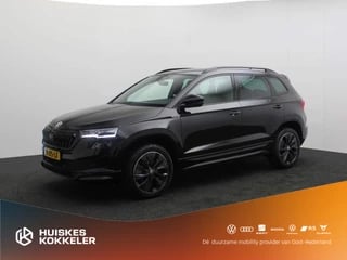 Skoda Karoq Sportline Business 1.5 TSI 150pk DSG Automaat Trekhaak, Achteruitrijcamera, LED matrix koplampen, Navigatie, Parkeersensoren, Cruise control, Airco, DAB, Stuurwiel verwarmd