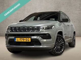 Jeep Compass 4xe 240 Plug-in Hybrid S Sport 240Pk Automaat (VIRTUAL COCKPIT, NARDO GREY, APPLE CARPLAY, STOELKOELING/VERWARMING, LEDER, 360 CAMERA, ADAPTIVE CRUISE, ALPINE AUDIO, GETINT GLAS, NIEUWSTAAT)