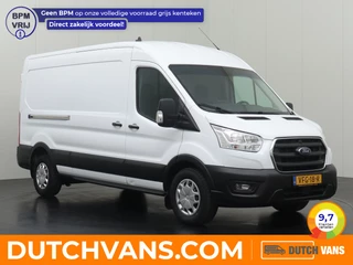Ford Transit 2.0TDCI 130PK L3H2 Werkplaats | Oprijplaat | Navigatie | 3-Persoons | Multimedia | Airco