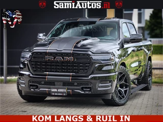 Dodge Ram Pick-Up LIMITED SPORT H.O 540HP 706Nm | Massage + Full Option | De Meest Luxe en Volle in zijn Klasse | Comfortabele Dubbele Cabine met Royale 5 Zitplaatsen | BPM vrij | Nu Leverbaar uit Voorraad | Voorraad Nr 2355 - 5149