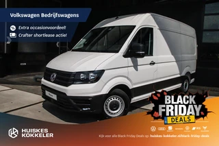 Volkswagen Crafter Bestelwagen 2.0 TDI 140pk L3H3 Highline Navigatie | Geveerde stoel | Camera *Actie prijs exclusief kosten rijklaar maken*