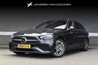 Hoofdafbeelding Mercedes-Benz C-Klasse Mercedes-Benz C-klasse Estate 300 e AMG Line / Panoramadak / Head-up / 360 Camera / MBUX / High Performance LED-koplampen