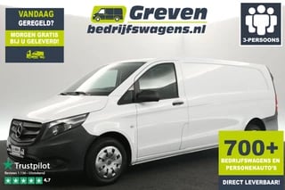 Mercedes-Benz Vito 110 CDI Extra Lang Airco Cruise 3 Persoons Elektrpakket Schuifdeur