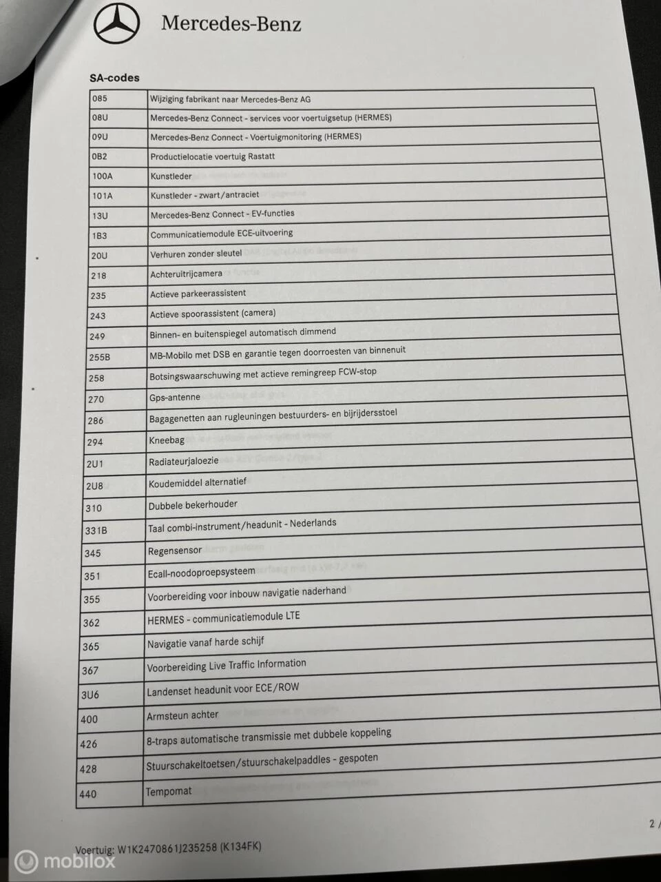 Hoofdafbeelding Mercedes-Benz B-Klasse