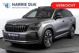 Škoda Kodiaq 1.5 TSI 204 PK PHEV Sportline Business | S/K-Panodak | DCC+ | Elek. Trekhaak | Dig. Cockpit | Adapt Cruise | Memory | Winterpakket | Camera | NAV + App. Connect | ECC | DAB | Elek. Klep | LM 20" | 0767