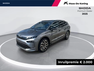 Škoda Enyaq iv Sportline Elektromotor 210 kW / 286 PK SUV Elektri | Metallic Lak | 21'' lichtmetalen Velgen | Trekhaak wegklapbaar | 2000,- inruilvoordeel!!
