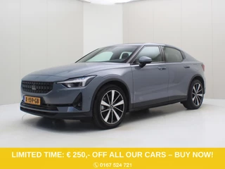Polestar 2 Long Range Dual Motor 408pk 90,9% SoH [ PILOT PLUS+PANO+STOEL/STUURWIELVERWARMING ]