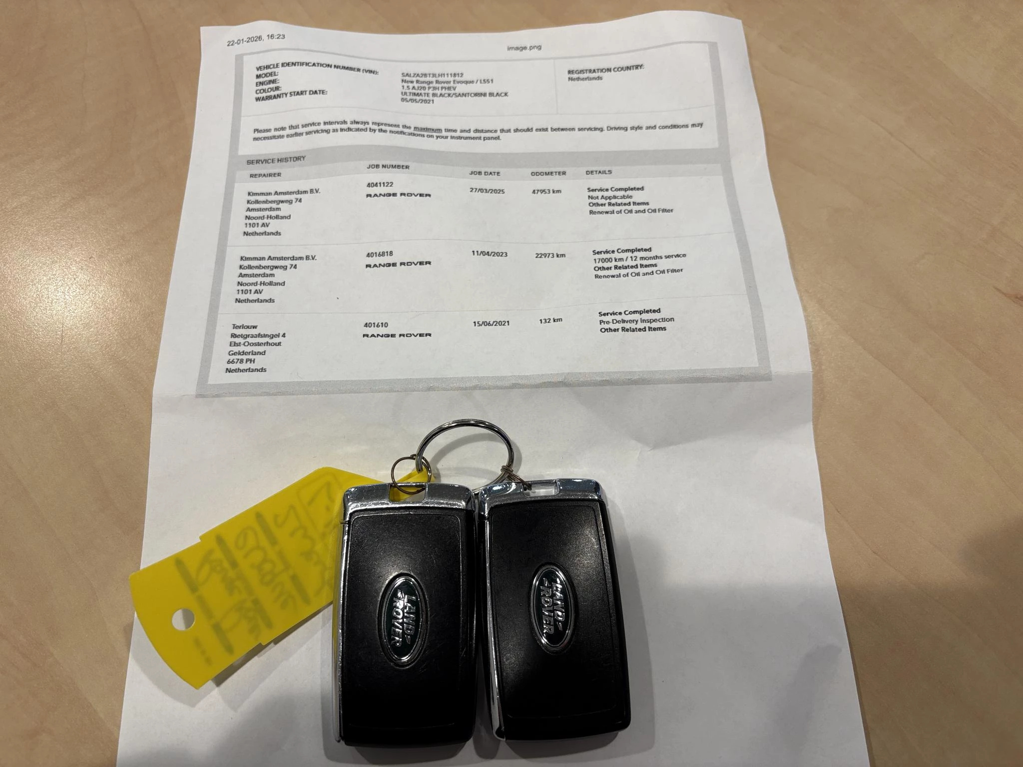 Hoofdafbeelding Land Rover Range Rover Evoque