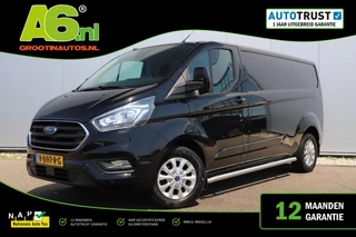 Ford Transit Custom 300 2.0 TDCI L2H1 Limited DC 170PK Automaat Trekhaak Sidebars Navigatie Achteruitrijcamera Carplay LED 16 inch LMV Schuifdeur Airco Cruise
