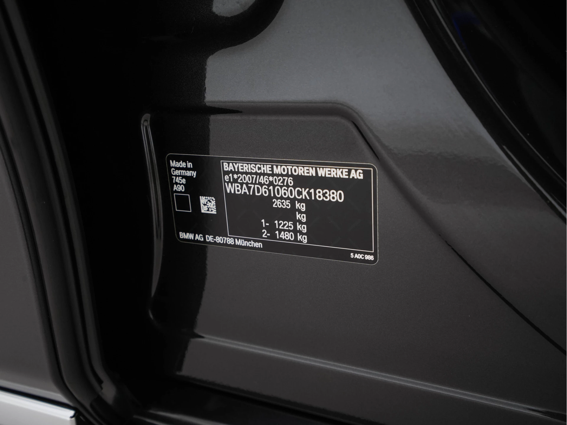 Hoofdafbeelding BMW 7 Serie