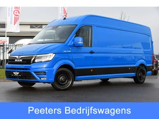 MAN TGE 3.180 35 2.0 L4H3 PB Edition Cruise, Camera, LED, Carplay, 177pk, Trekhaak, Automaat, Multimedia, Massage stoel, Automaat, Uniek!