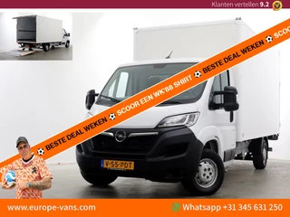 Opel Movano 2.2D 140pk Bakwagen met laadklep 1.060kg laadvermogen 08-2023