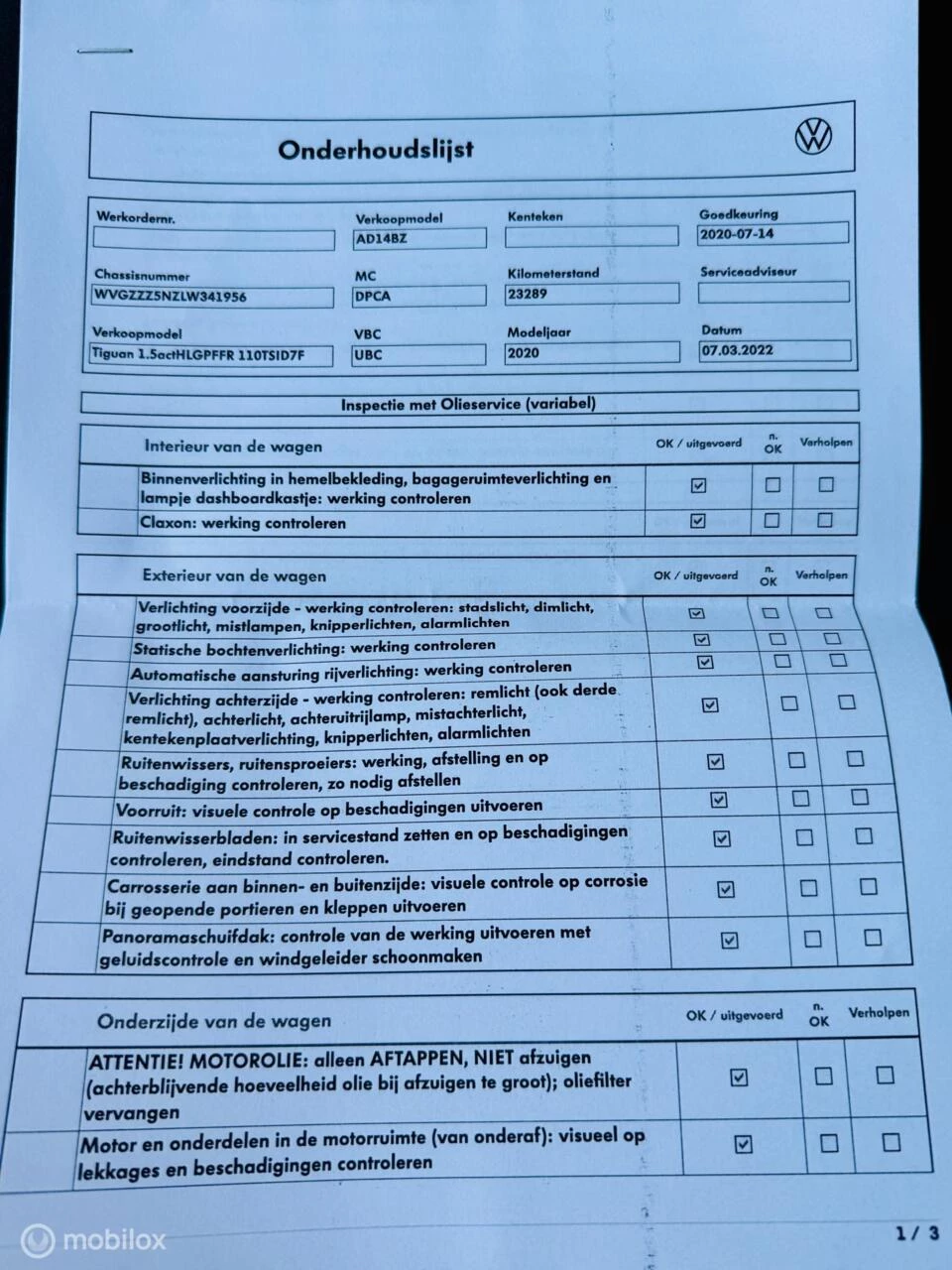 Hoofdafbeelding Volkswagen Tiguan