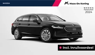 Skoda Superb Combi 1.5 TSI MHEV First Edition | Light & view pakket | Chrome pakket | Trekhaak wegklapbaar | 18 inch velgen formosa | 2000,- euro inruilbonus