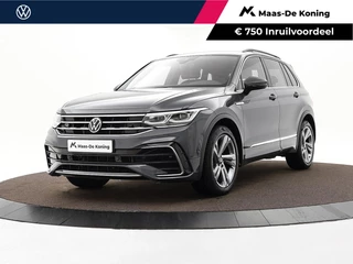 Volkswagen Tiguan 1.5 TSI 150pk DSG R-Line · Apple/Android Car Play · Navigatie · P-Sensoren · Elek. Trekhaak · 19'' Inch · EXTRA INRUILKORTING ·