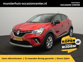 Hoofdafbeelding Renault Captur Renault Captur TCe 100 Intens - Occasion Lease vanaf €519 p/m - RIJKLAARPRIJS - Navigatie - Parkeersensoren - Cruise Control - Dealeronderhouden