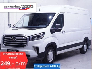 Volkswagen Crafter Maxus Deliver 2.0 CIT L3H2 148 pk Airco, Camera Apple Carplay, Laadruimte Pakket, PDC V+A, 3-Zits