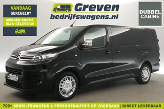 Citroën Jumpy 2.0 HDI L3H1 Dubbele Cabine | 5 Persoons | Airco Carplay 360Camera Cruise 2xSchuifdeur Navi PDC Trekhaak