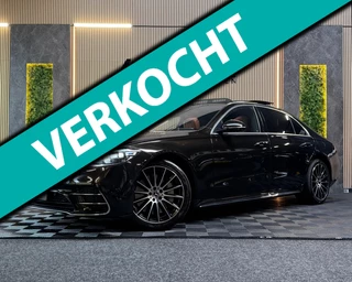 Mercedes-Benz S-klasse 580 e Lang AMG Line BTW|PREMIUM|PANO|MASSAGE|SOFTCLOSE|ACHTERASB|BURMESTER 3D|CHAUFFEURSPAKKET|KOELKAST|TV!