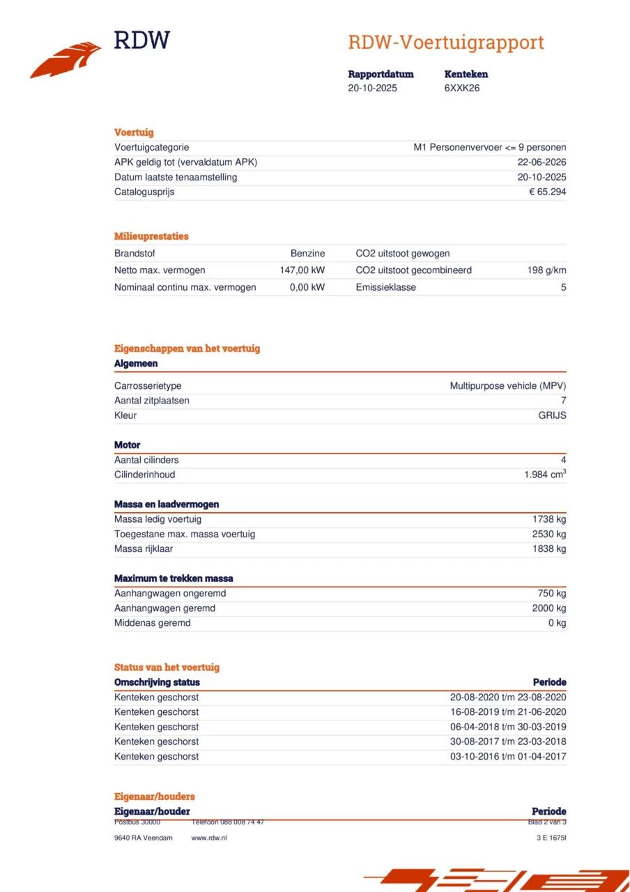 Hoofdafbeelding Volkswagen Sharan