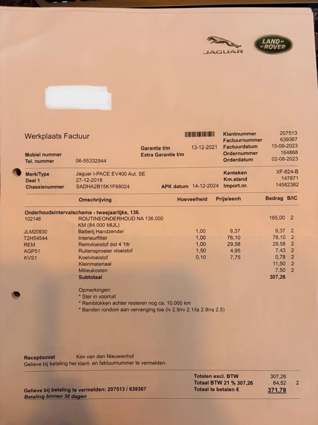 Hoofdafbeelding Jaguar I-PACE