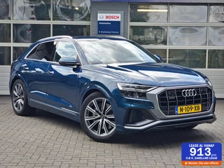 Audi Q8 55 TFSI e quattro Pro Line S|Luchtvering|Leer|Trekhaak|67.473KM|