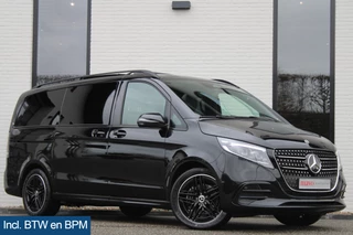 Hoofdafbeelding Mercedes-Benz V-Klasse Mercedes-Benz V-Klasse 300d / AMG / Exclusive / 4-matic / Luchtvering / 7-pers / Pano / 360 Cam / Burmester / Vol Opties / NIEUWSTAAT.