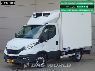 Iveco Daily 35C14 Koelwagen Vriezer Carrier Lamberet 230V Stekker Dubbellucht Euro6 Koel Koeler Vries Vriezer Kühlwagen Kühler Frigo 10m3 Cruise control