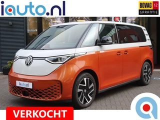 Hoofdafbeelding Volkswagen ID. Buzz Volkswagen ID. Buzz 1st 77kWh IQ.Light/Elek. schuifdeuren+klep/Camera/Keyless/Acc/20"/Trekhaak wegkl.