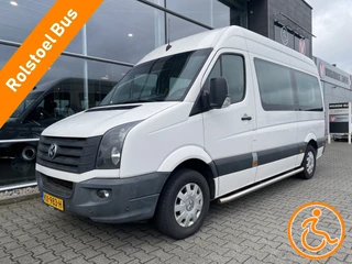 Volkswagen Crafter Rolstoelbus / Personenbus 35 2.0 TDI L2H2 (Mooie bus met Triflex-vloer, klapstoelen en lift!)