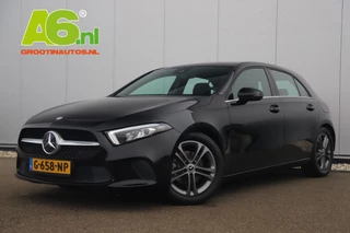 Mercedes-Benz A-klasse 160 Style Plus Half Leder Full LED Sportstoelen Carplay Android Navigatie Achteruitrijcamera Clima Cruise 17 inch LMV