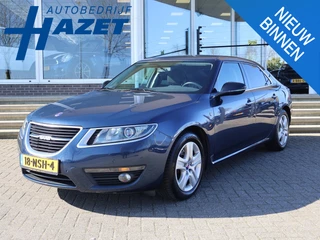 Hoofdafbeelding Saab 9-5 Saab 9-5 2.0T 220 PK ORIGINEEL NEDERLANDS + TREKHAAK | NAVIGATIE