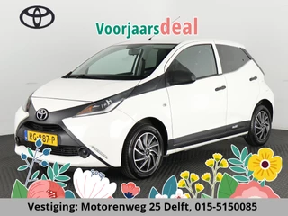 Hoofdafbeelding Toyota Aygo Toyota Aygo 1.0 VVT-i X-FUN STYLE PACK 5-DEURS.ELEKTRISCHE RAMEN.AIRCO.BLUETOOTH.GARANTIE TOT 11-2027