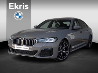 BMW 5 Serie Sedan 520i | High Executive | M Sportpakket | Comfort Access | Schuif-/kanteldak | Achteruitrijcamera | Stoelverwarming | Head-Up Display | 20''