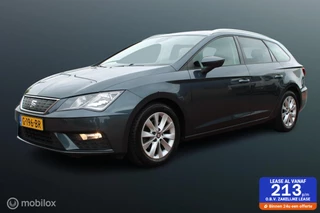 Seat Leon ST 1.0 EcoTSI Style Business Intense, DSG, Camera, Pdc voor + achter, App connect, Cruise, Clima, Navi, Donkerglas, 16 inch Lmv.