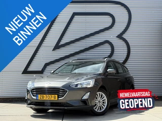 Ford Focus Wagon 1.0 EcoBoost Titanium Business 1e Eigenaar|Navi|Clima|Cruise|Carplay|PDC V+A|Goed onderhouden|N.A.P|APK tot 04-2027
