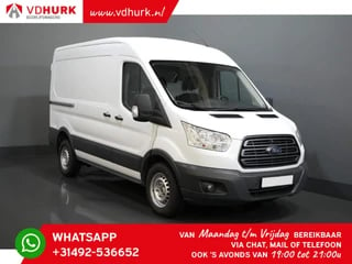 Ford Transit 350 2.0 TDCI 130 pk Aut. L2H2 Trend 2x Schuifdeur/ Standkachel/ Stoelverw./ Camera/ PDC/ Cruise/ Airco/ Trekhaak