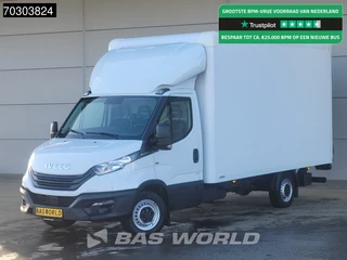 Iveco Daily 35S16 Laadklep Automaat 160PK Bakwagen Airco Camera Euro6 Meubelbak Koffer Airco