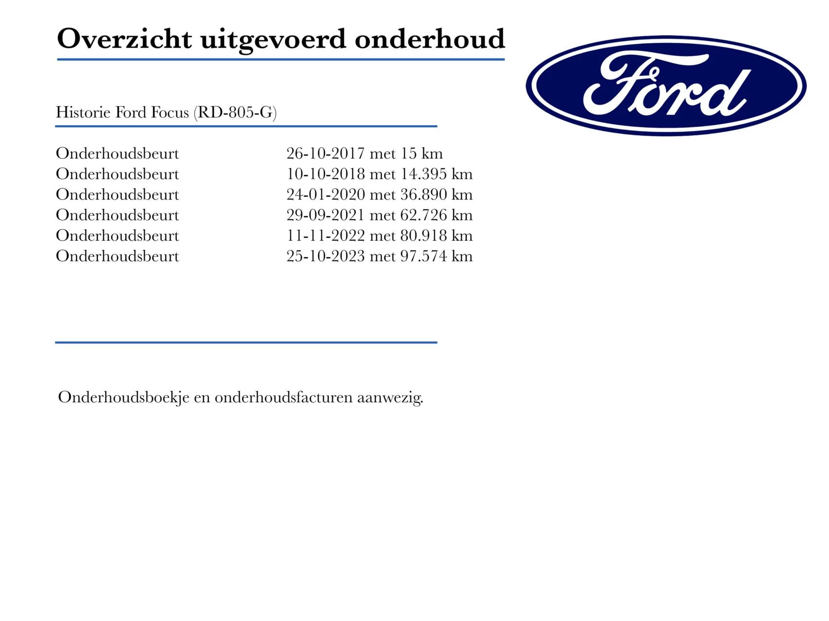 Hoofdafbeelding Ford Focus